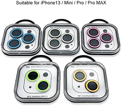 IPhone LED LED LUMINOS 13/13 Mini -13 Pro/Pro Max Protector pentru lentile pentru camere