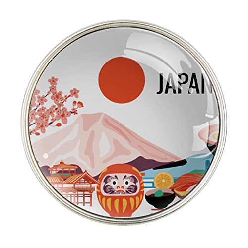 2pcs Japonia Mount Fuji Aromaterapie Aromaterapie Esential Difuzor Difuzor Locket Magnetic Closet de închidere cu clemă de