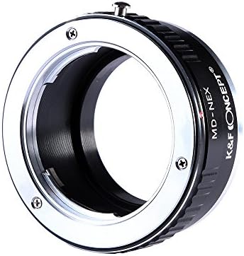 Adaptor de montare pentru lentile K&F Concept Compatibil cu lentile Minolta MD MC la camera EX-mount Nex, se potrivește A6500