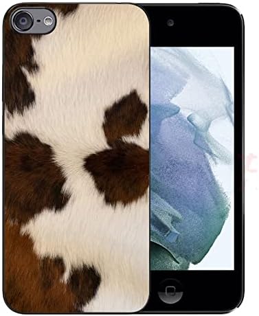 Carcasă GMJZZZX IPOD Touch 7, carcasă iPod Touch A 6 -a generație, carcasă iPod 5, drăguță de tipul de vacă occidental, tipărire