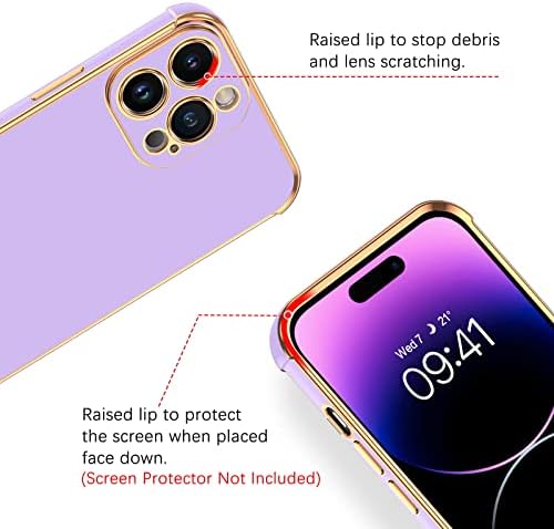 BENTOBEN IPhone 14 Pro Max Carcasă, carcasă telefonică iPhone 14 Promax, Slim Fit design de lux Protecția Sockproof Protection