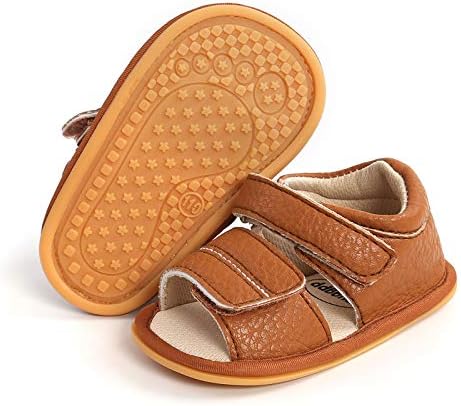 Baby Boys Fete Sandale Moale Non-Alunecare Cauciuc Unic Prewalker Plat De Mers Pe Jos Pantofi Copii Apă Pantofi Dimensiune