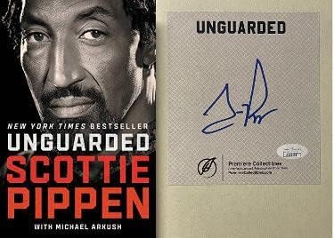 Scottie Pippen a semnat 2021 Ediție carte cu copertă hard -garded - JSA - NBA Autografate Articole Diverse
