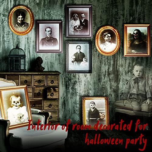 Decorațiuni de Halloween interioare 3d Schimbare imagine de față Portrete înfricoșătoare înfricoșătoare Spooky Ghost Wall Imagine