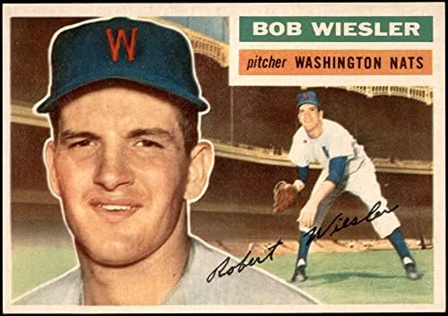 1956 Topps 327 Bob Wiesler Washington Senatori NM/MT Senatori
