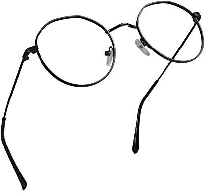 LifeArt Rotund Aliaj & nbsp; cadru ochelari de vedere Albastru & nbsp; lumina & nbsp; blocarea & nbsp; Ochelari Ochelari de