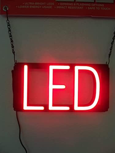 Acum angajarea semnului LED