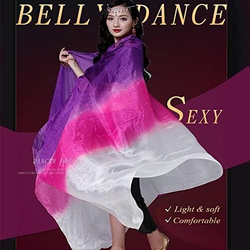 Nimiman Dance Belly Dance Voels pentru femei 250 * 114cm