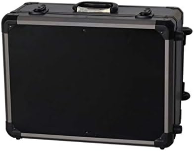 ZCX Case multifuncționale cu cărucioare din aluminiu Instrument de instrumente cutii de instrumente cutii de aluminiu cu carcasă