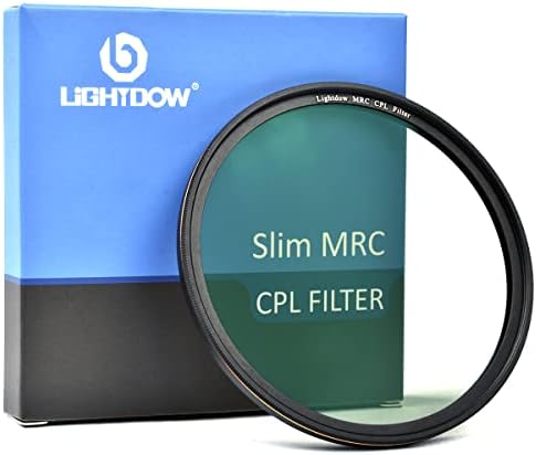 Lightdow MRC Circular Polarizer CPL Filtru Schott Optical Glass Ultra subțire subțire cu filtre de polarizare circulară cu