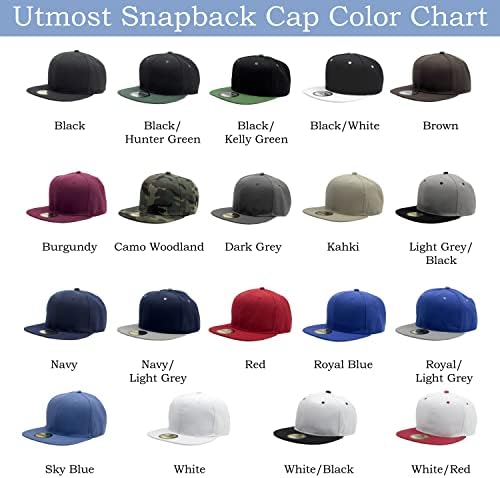 Cel mai mare clasic clasic snapback baseball hat hat hip hop flat fact vizor gol solid color camouflage dimensiune reglabilă