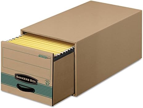 Banchers Box 1231201 STO/sertar, legal, 15-1/2-inch x23-1/4-inch x10-3/8-inch, 6/ct, kraft/gn