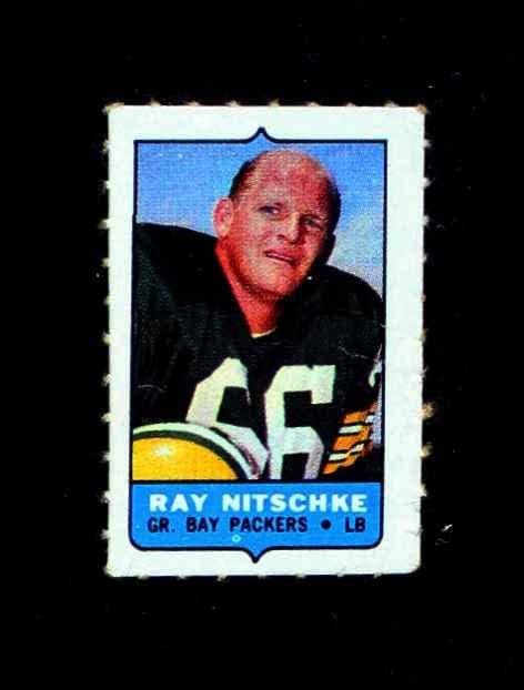 1969 Topps 107 Ray Nitschke Green Bay Packers Packers Illinois
