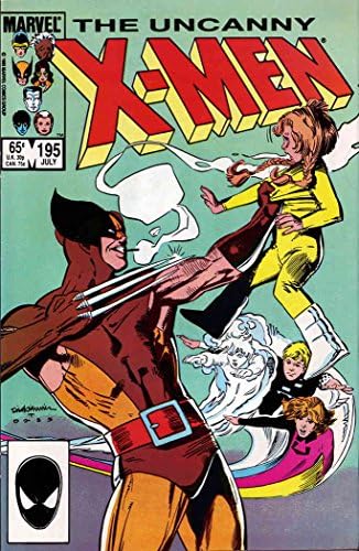 X-Men neobișnuiți, 195 VF ; Marvel carte de benzi desenate / Chris Claremont Power Pack