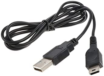 Cablu de încărcare Wicareyo pentru GBM, 1,2 m/3,9ft Cord de alimentare USB pentru Game Boy Micro
