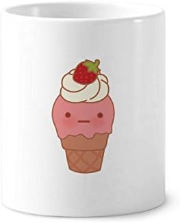 Strawberry Cream Expression Ice Cream Pen Holder Squider Cană ceramică Stand creion