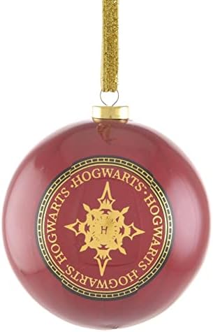 Widdop Harry Potter 70mm Arbori de Crăciun decorațiuni Set de 6 bauble, aur