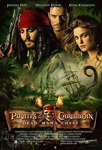 Pirații din Caraibe Dead Mans Chest 2 Movie Poster 2 Original Original 27x40