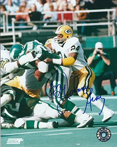 Autografat Johnnie Gray 8x10 Green Bay Packers Foto