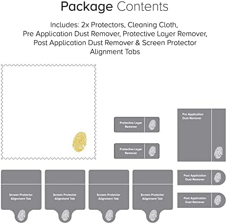 Film de protecție cu ecran anti-glare Matte Matte Compatibil cu LG Monitor 27 [pachet de 2]