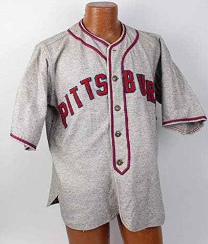 Anii 1930 Pittsburgh Industrial Flannel uniforme - Echipamente folosite de joc