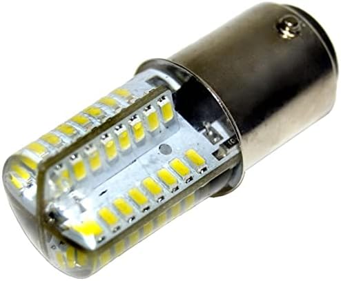 Hqrp 110V LED bec alb cald compatibil cu Singer 201/221 / 222/247 / 301/337 / 347/401 / 403/404 mașină de cusut