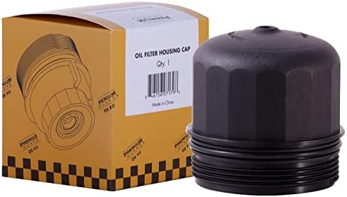 Ansamblul capacului filtrului de ulei de pază premium Cap5315 | Fits 2009-04 Volvo S60, S40, S80, S70, 2007-03 XC70, XC90,