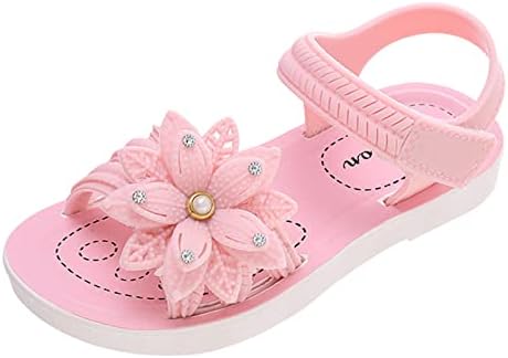 Copii pantofi pentru fete sandale de vară noua talpă moale sole non -slip confortabilă modă prințesă pantofi arcul kid sandale