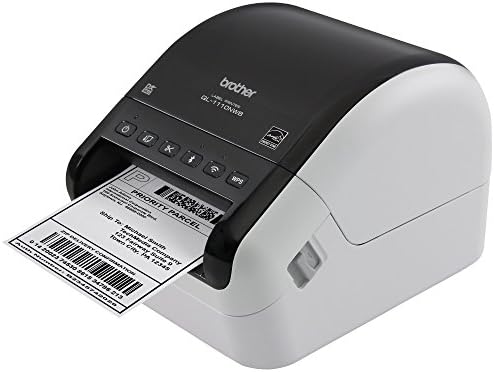 Frate QL-1110nwb format larg, timbre și coduri de bare imprimantă profesională de etichete termice cu conectivitate Wireless