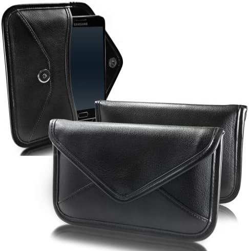 Carcasă Boxwave pentru Blu G9 Pro - Elite din piele Messenger Punga, Sintetică Copertă din piele Sintetică Design Plic pentru