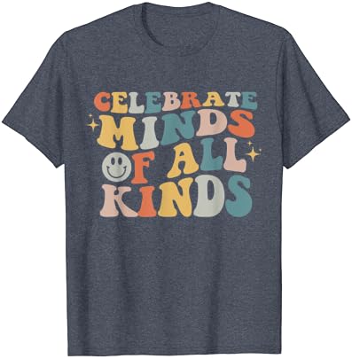 Sărbători mințile de toate tipurile Neurodiversity autism conștientizare T-Shirt