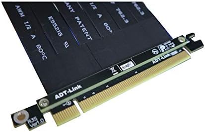 ADT-Link PCI-E X16 până la 16x 3.0 Masculin la femei Riser Riser Extensie Cablu Grafică Card Computer Chassis PCI Express Extender
