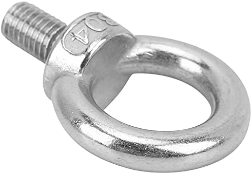 Alomejor 4pcs Ridicare inel șurub cu ochiul din oțel inoxidabil Fir masculin Mașini grele de ridicare a umărului Oculare