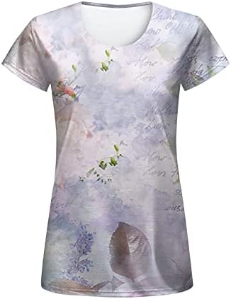 Tricou pentru femei vodmxygg pentru femei rotunde imprimeu grafic cu glugă de buzunar decupat cu glugă de buzunar cu nerv