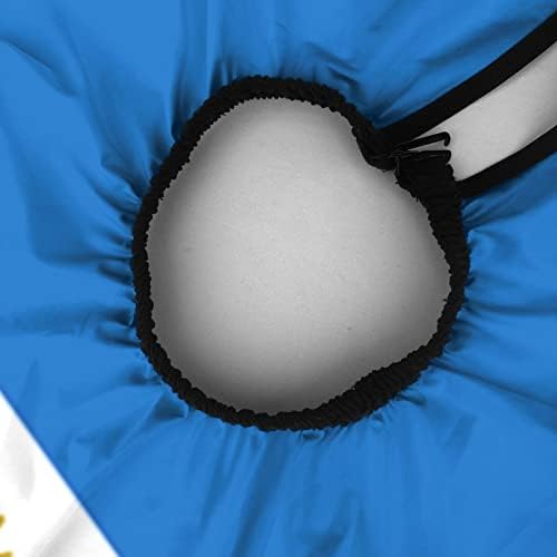 Steagul Nicaragua Tunsori Cape de tăiere a părului Cape 55 x 66 inch, impermeabil reglabil părul de îmbrăcăminte, rochie de halat, tunsoare fermecătoare rochie de frizerie