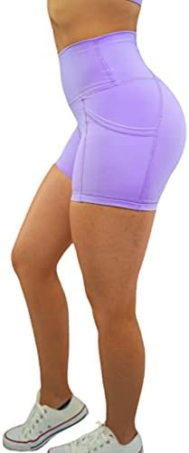 Pantaloni scurți activi pentru femei cu buzunare