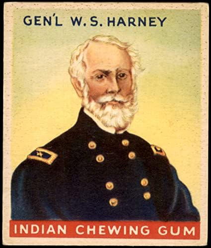 1933 Goudey Indian Gum # 111 General William S. Harney VG/Ex+