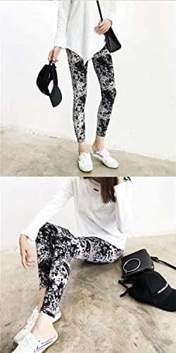 SMIUPIN LEGGINGE pentru femei Camuflaj Leggings Yoga Pantaloni imprimați pentru antrenament zilnic care rulează pantaloni de drumeție
