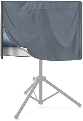 Selgove Mobile TV Stand Cover pentru 45-60 inch, impermeabil, rezistent la umiditate, rezistent la umiditate, rezistent la umezitor, protejat ecranul TV