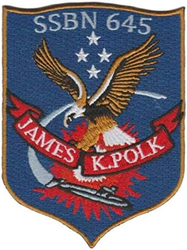 USS James K Polk SSBN-645 Patch-Coase